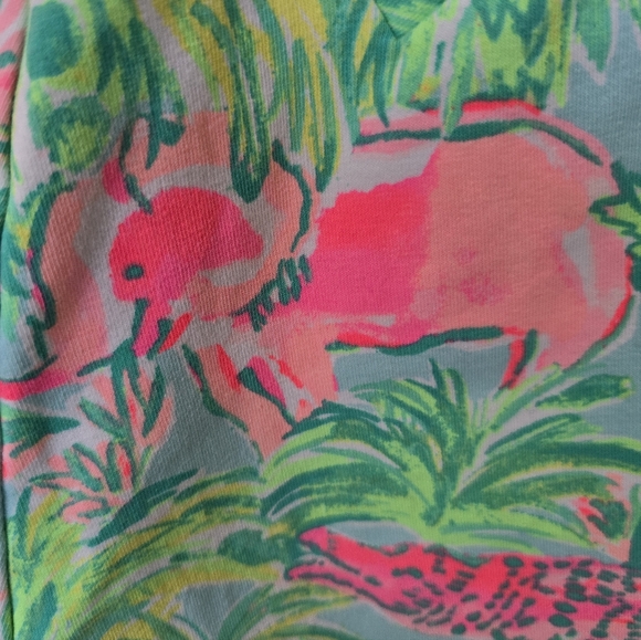 Lilly Pulitzer Madison Skort On Parade Sea Salt Blue Sz M Style 23343 - Picture 6 of 10